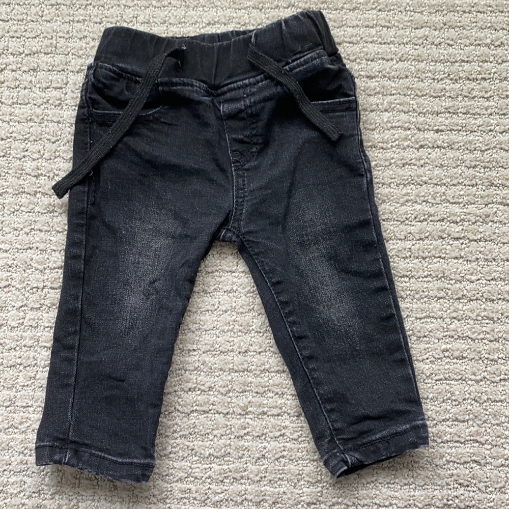 Little Bipsy Black distressed jeans